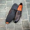 Santoni Mocassin Flexible Marron – Image 2