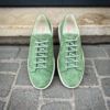 Santoni Basket en Veau Velours Vert Pastel – Image 5