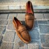 Santoni Mokka Suede Mocc - Image 3