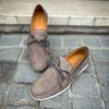 Magnanni Boat Shoes Grey Suede - Image 3
