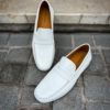 Magnanni White Grain Loafer – Bild 3