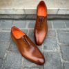 Santoni One Cut Flexi Cognac – Bild 4