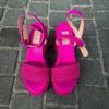 Agl Sling Back Pink Rafia