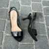 AGL Sling Back Black Patent - Image 5