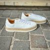 AGL White Leather Trainer - Image 3