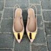 Santoni Sling Back Pastel Pink