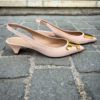 Santoni Sling Back Pastel Pink – Bild 5