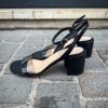 Agl Sling Back Black Half Moon Heel – Bild 4