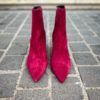 AGL Ankle Boot Ide Burgundy Suede