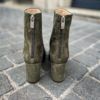 AGL Bottine Betty Veau Velours Olive – Image 3