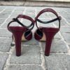 AGL Sling Back Milly Leather Burgundy - Image 3