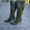 AGL High Boot Ide Olive Suede - Image 4