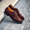 Magnanni Derby Dark Brown Suede