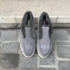 Santoni Slip On Boot Grey Suede Fur Lined