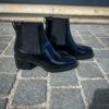 Santoni Black Chelsea Low Boot - Image 5