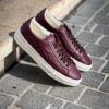 Santoni DBS Burgundy Trainer