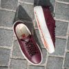 Santoni DBS Burgundy Trainer – Bild 2