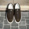 Santoni Olive Suede Trainer – Bild 5