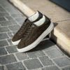 Santoni Olive Suede Trainer – Bild 4