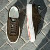 Santoni Olive Suede Trainer – Bild 2