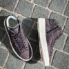 Santoni High Top Trainer Grey Suede – Bild 2