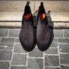 Santoni Chelsea Grey Suede - Image 5