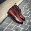 Santoni Chukka Marron