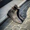 Bontoni Cavaliere Veau Velours Gris