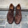 Carlos Santos Chukka Boot Dark Brown Suede - Image 5