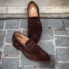 Crockett & Jones Sydney Dark Brown Suede - Image 3