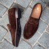 Crockett & Jones Sydney Dark Brown Suede - Image 2