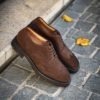 Carlos Santos Brogue Dark Brown Suede