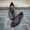 Crockett & Jones Richmond Marron Foncé Cuir – Image 3