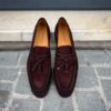 Magnanni Tassel Loafer Dark Brown Suede - Image 5