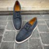 Magnanni Boat Loafer Grey Suede – Bild 3