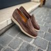 Magnanni Slip On Loafer Taupe Suede