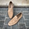 Magnanni Beige Suede Mocc – Bild 3
