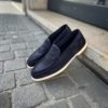 John Lobb Pace Navy Suede – Bild 4