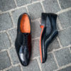 Santoni Toe Cap Black Polished – Bild 2