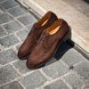 Magnanni Derby Apron Dark Brown Suede - Image 4