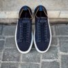 Santoni Easy Trainer Navy Suede – Bild 5