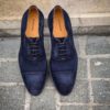 Magnanni Richelieu Bleu Marine Daim – Image 5