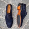 Magnanni Richelieu Bleu Marine Daim – Image 2