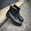 Crockett & Jones Coniston Black Hatch Grain