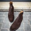 Crockett & Jones Eskdale 5 Daim marron foncé – Image 3