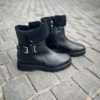 AGL Fur Lined Black Boot x Buckle - Image 5