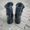 AGL Fur Lined Black Boot x Buckle - Image 3