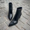 Santoni Saddle Black Boot - Image 5