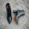 Santoni Saddle Black Boot - Image 3