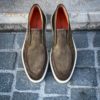 Santoni Slip On Boot Olive Daim – Image 5
